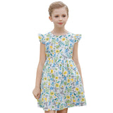 Girls Floral Printed Dress