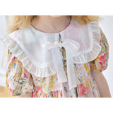 Organza Ruffle Peter Pan Collar