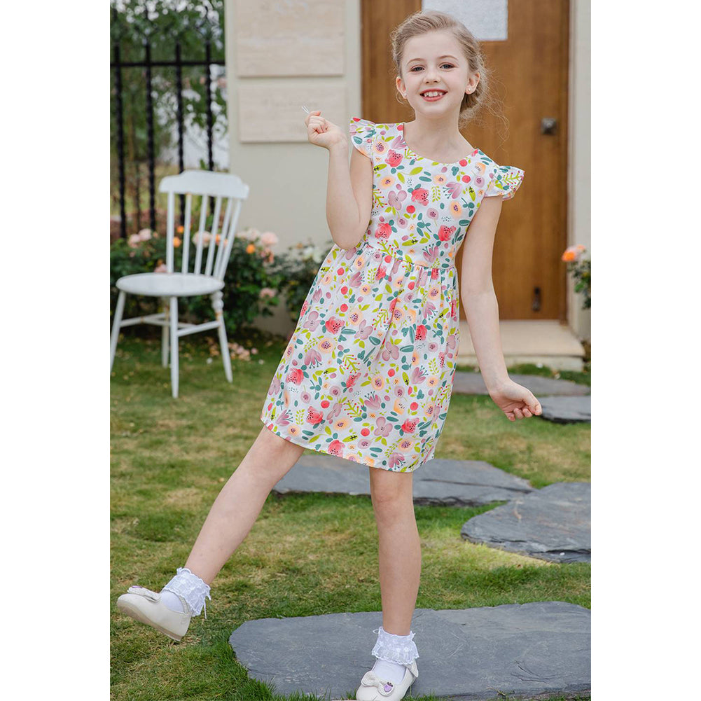 floral print dress for girls