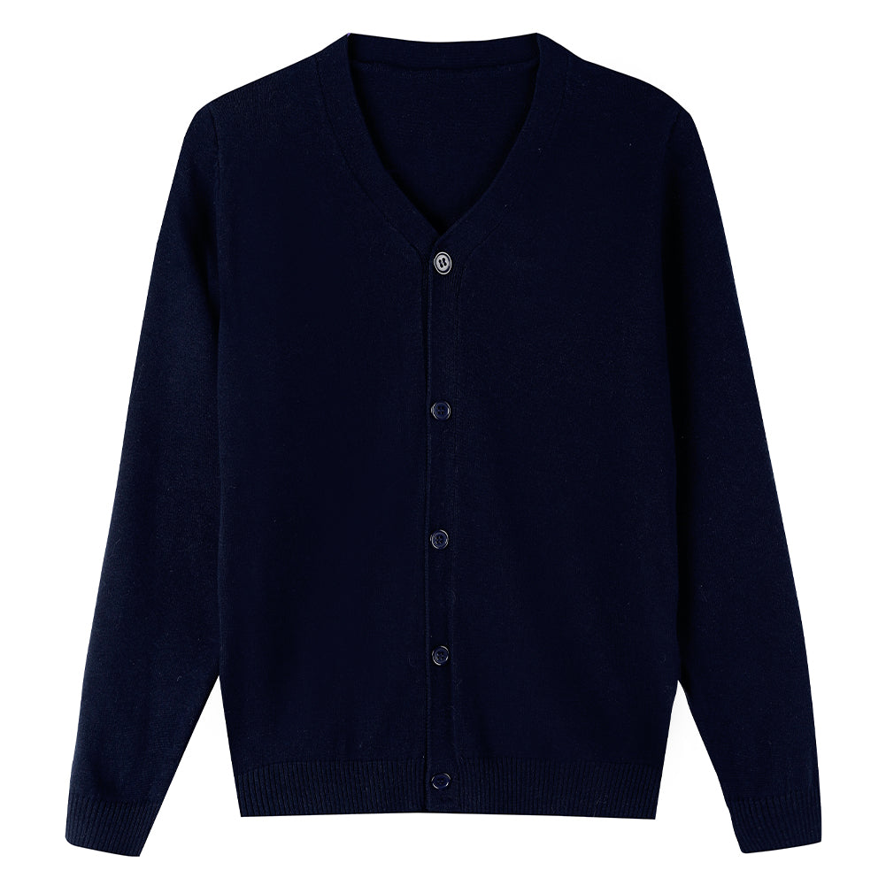 light navy boy cardigan