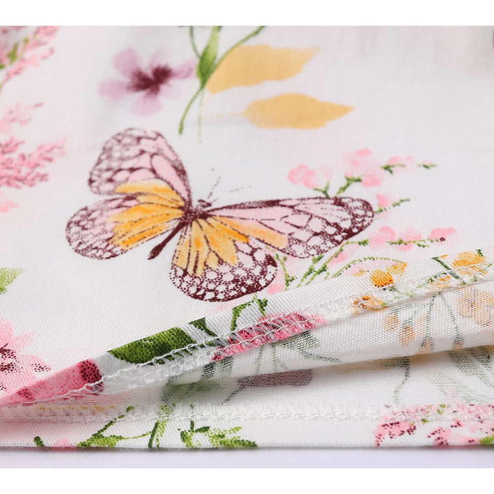 pink butterfly dress