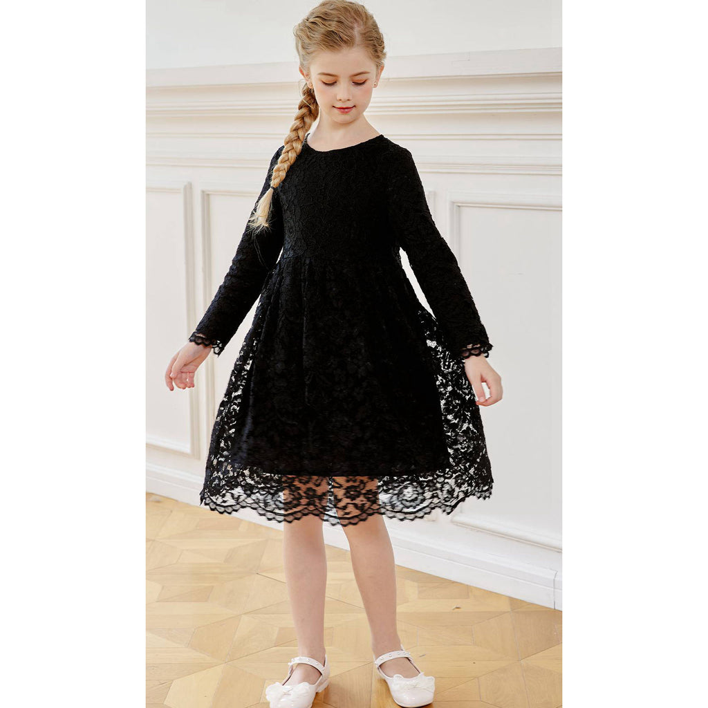 kids lace dress Fancy Royal Blue Twirly Dress, Soft, Kids, Toddler, Twirl, Twirly, Stretchy, Lace, Easter, Hanukkah, Holiday it features a cotton lining in light ivory Tip Top Kids 5822 Girls