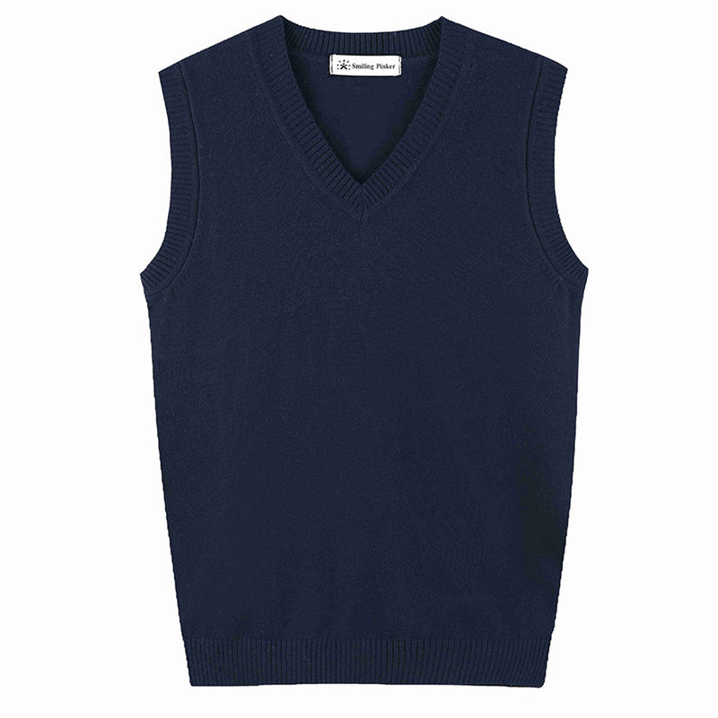 light navy boy sleeveless sweater