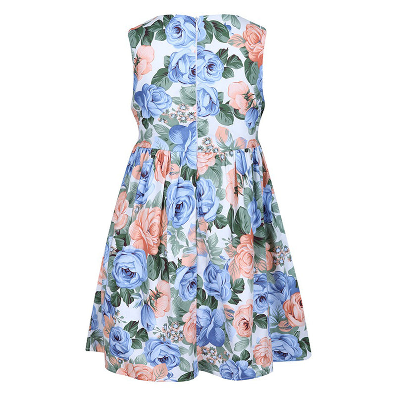 sleeveless dress - back