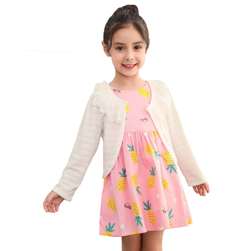 smiling pinker dress SMILING PINKER Girls Dresses Houndstooth Knitted Sweater Flare Winter Dress Mock Neck 7-8 Years / Pink