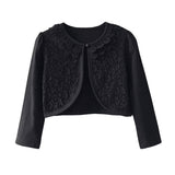 Black cardigan - front