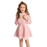 Knitted sweater dress - pink