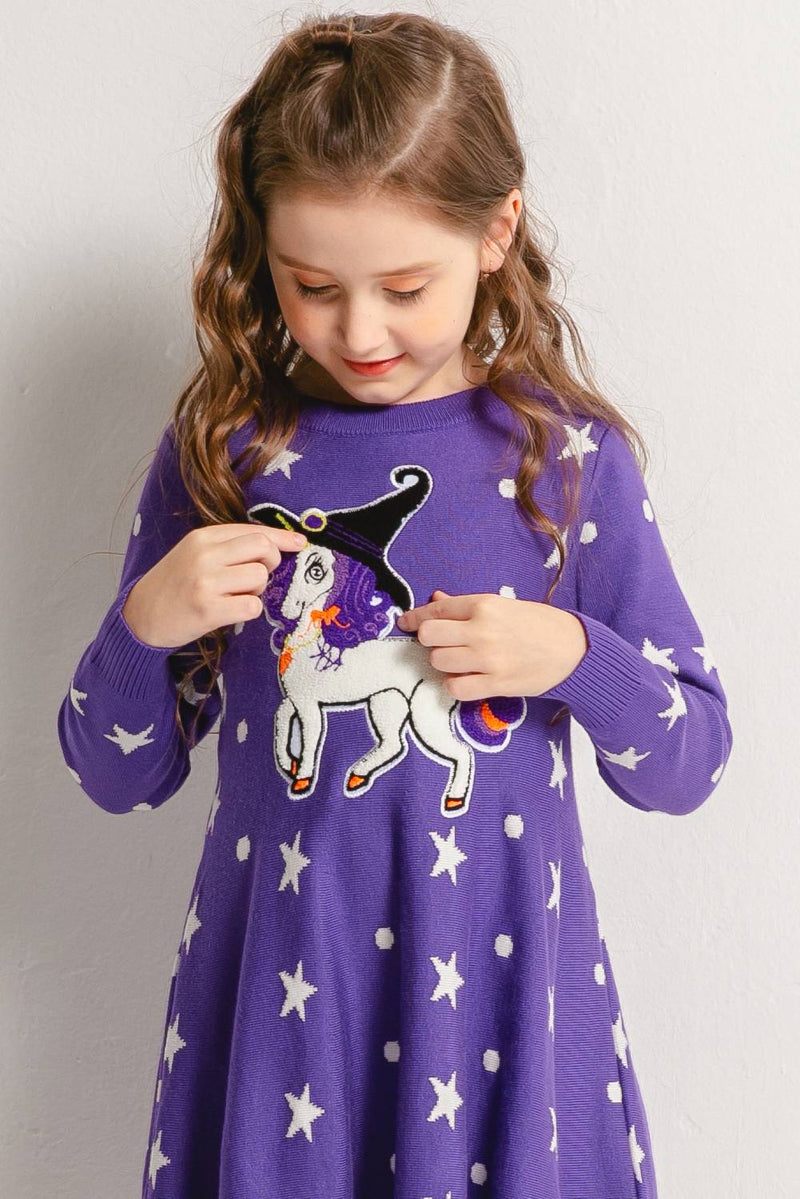 Halloween Dress - soft and warm sweater material