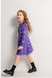Halloween Dress - bright purple color